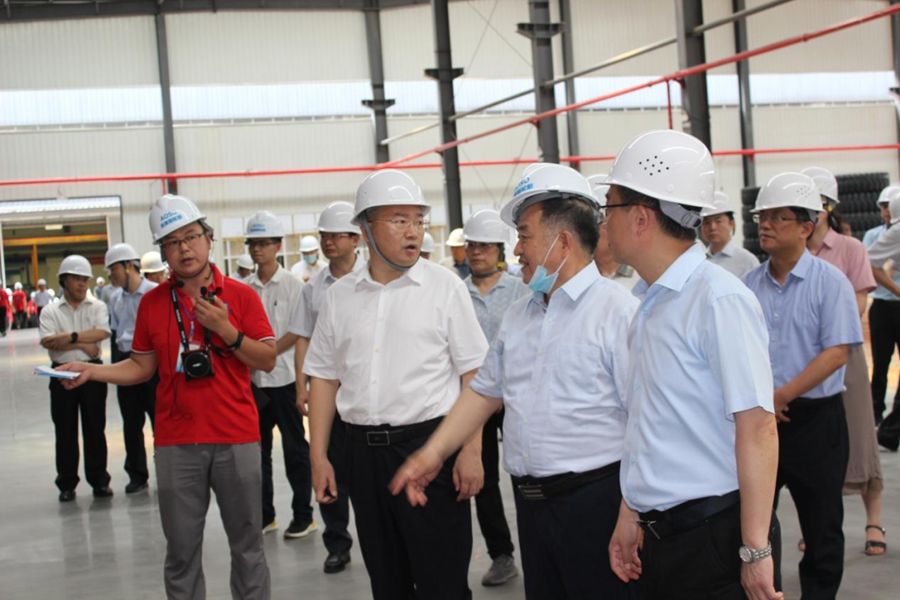 黄石市委副书记、市长吴锦莅临奥莱斯二期项目调研_???? Jintian ???????? ????????